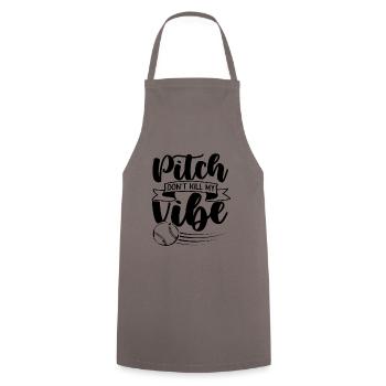 Ambiance baseball - Tablier de cuisine - gris - Devant - AI Model Male 185 dark (185cm)