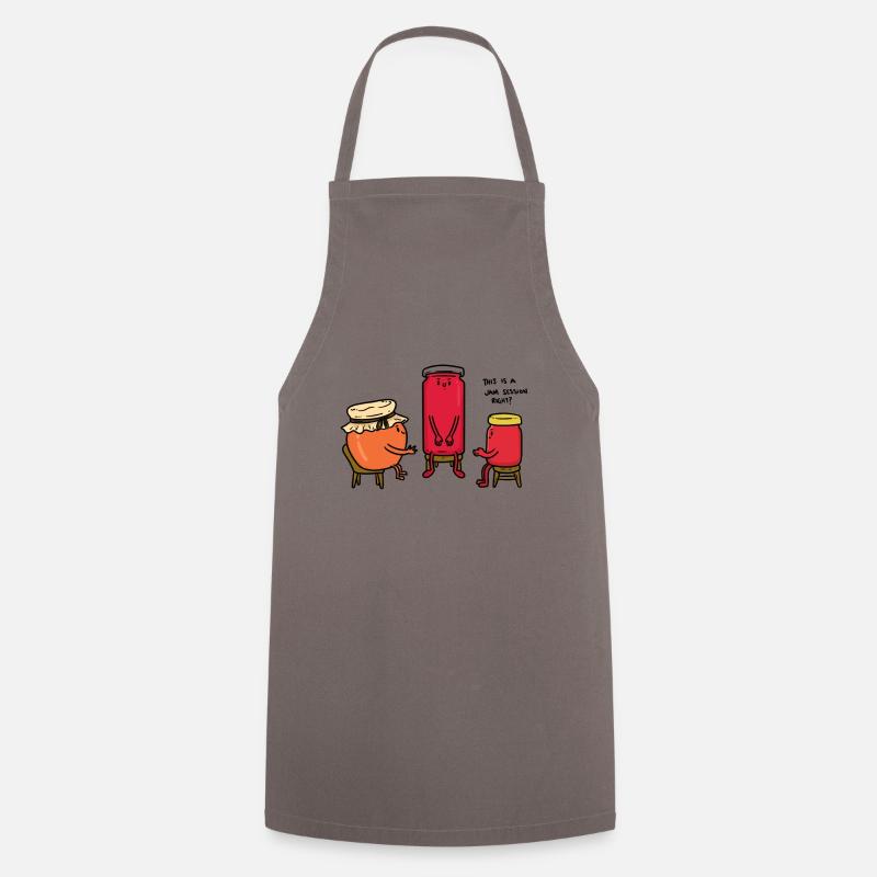 Jam Session - Cooking Apron - grey