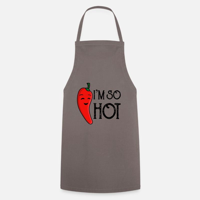Hot Chilli Hot Chilli - Cooking Apron - grey