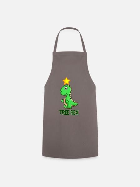 Tree Rex - Kochschürze - Grau