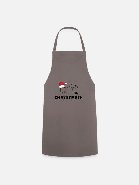 Chrystmeth Chrystmeth - Kochschürze - Grau