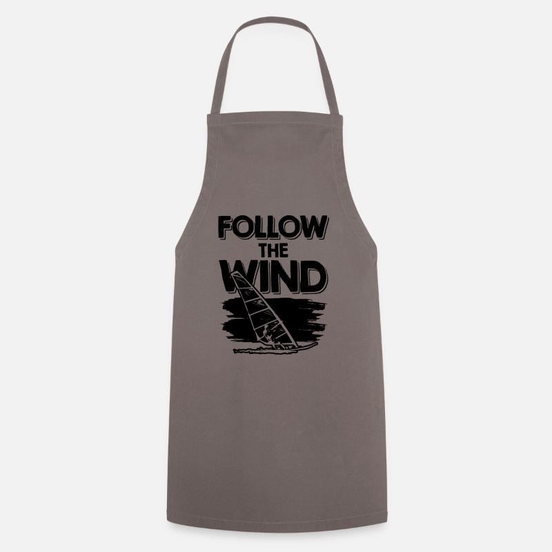 Windsurfing windsurfer - Cooking Apron - grey