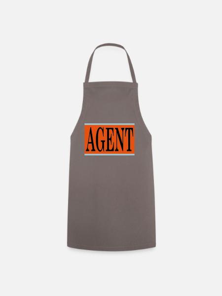 agent - Cooking Apron - grey
