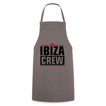 Ibiza Équipage - Tablier de cuisine - gris - Devant - AI Model Male 185 dark (185cm)
