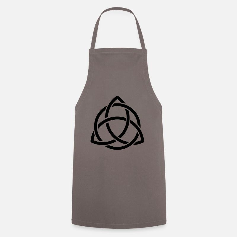 Celtic knots wonderful Celtic symbol - Cooking Apron - grey