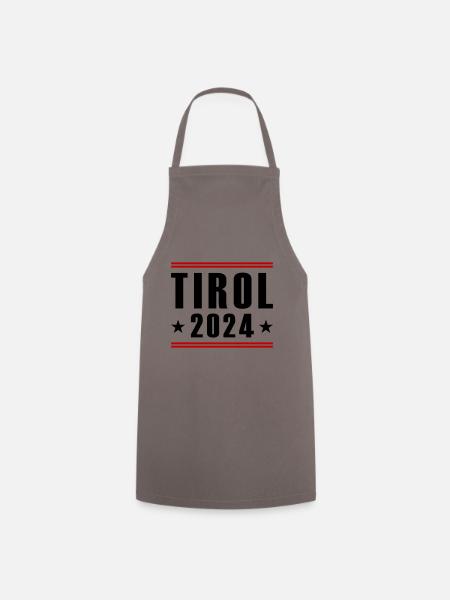 Tirol 2024 - Kochschürze - Grau