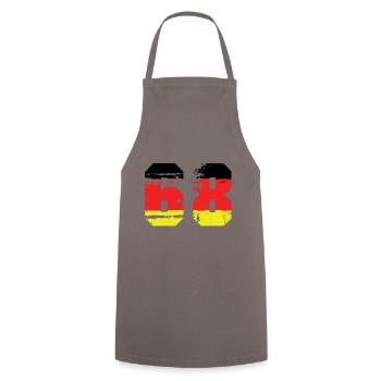 68 Number Germany Jersey - Cooking Apron - grey - Front - AI Model Male 185 dark (185cm)