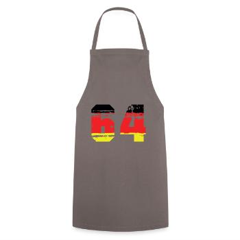 64 Number Germany Jersey - Cooking Apron - grey - Front - AI Model Male 185 dark (185cm)