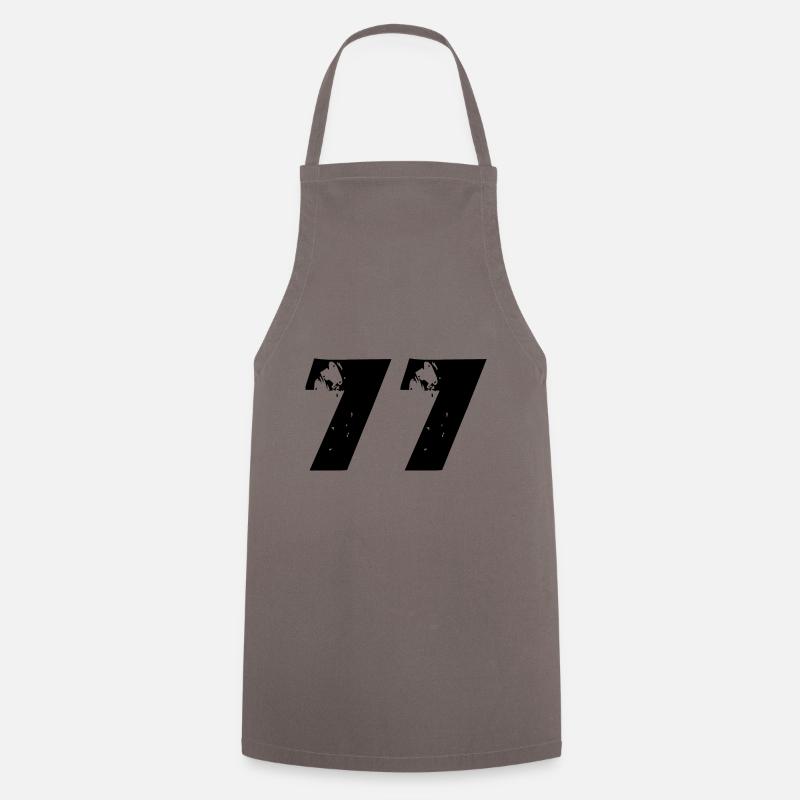 Numéro 77 - Tablier de cuisine - gris