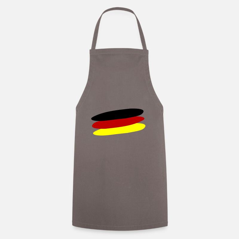 Drapeau de l’Allemagne - Tablier de cuisine - gris