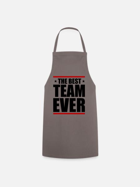 Beste Team Ever - Kochschürze - Grau