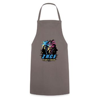 Zrce Party Crew Holiday Saying - Tablier de cuisine - gris - Devant - AI Model Male 185 dark (185cm)