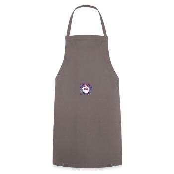 Ibiza Crew Bunt - Kochschürze - Grau - Vorne - AI Model Male 185 dark (185cm)