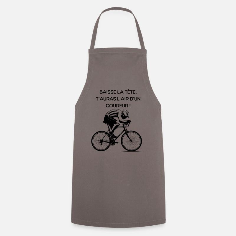 humor - Cooking Apron - grey