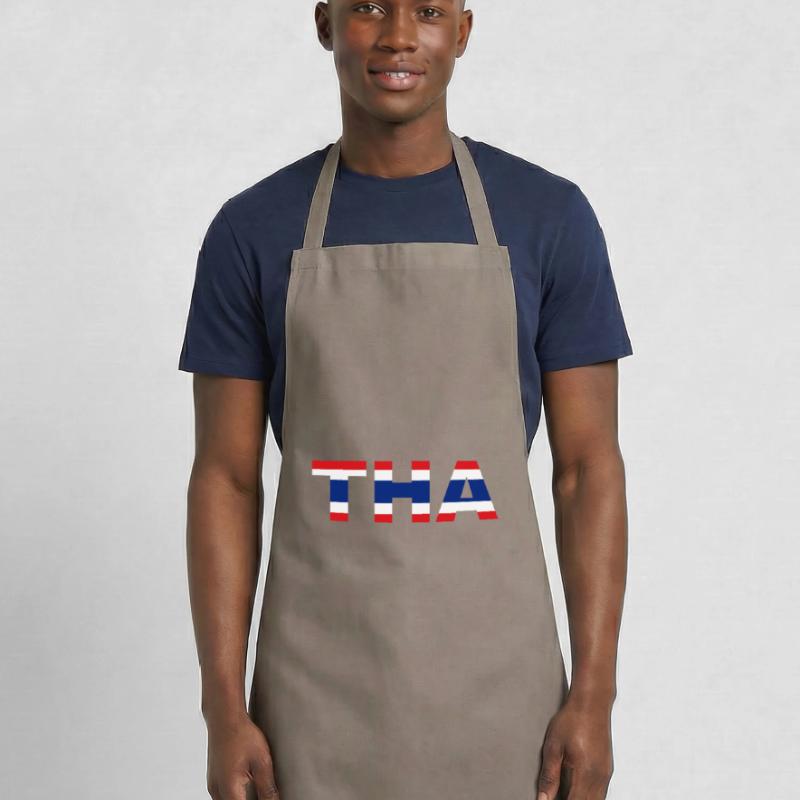 Drapeau Thaïlande Code ISO THA Tablier de cuisine