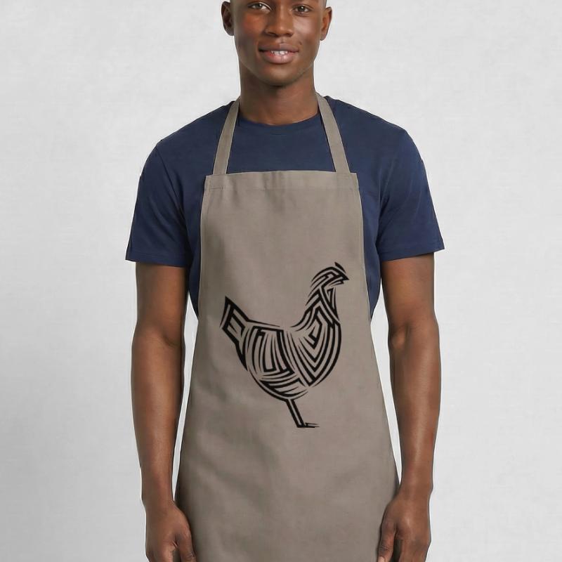 Tatouage tribal de poulet Tablier de cuisine