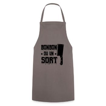 Des bonbons ou un sort - Tablier de cuisine - gris - Devant - AI Model Male 185 dark (185cm)