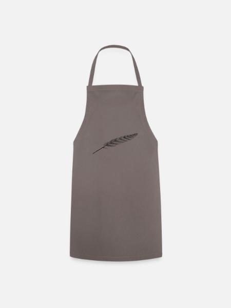Feather of course - Cooking Apron - grey