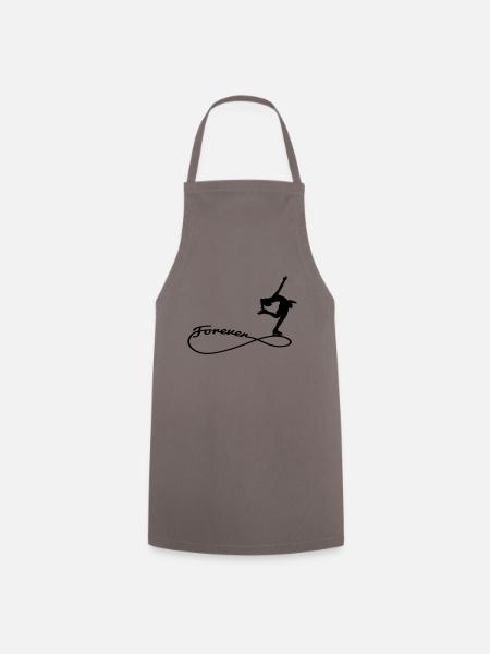 forever eiskunstlauf 1 - Kochschürze - Grau
