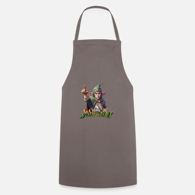 Elfe V.2 - Tablier de cuisine - gris