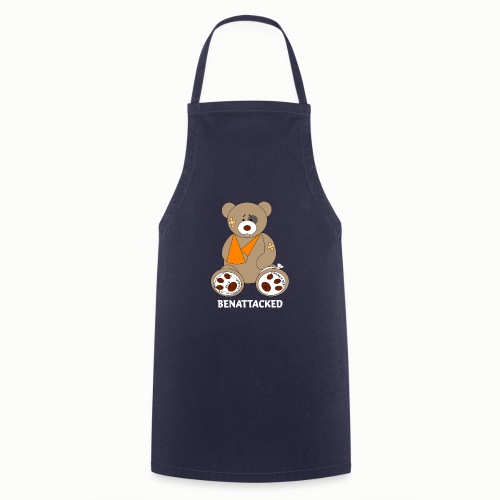 Giant Teddy Bear (for dark background) - Cooking Apron