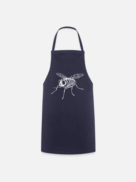 Skeleton Fly - Kochschürze - Navy