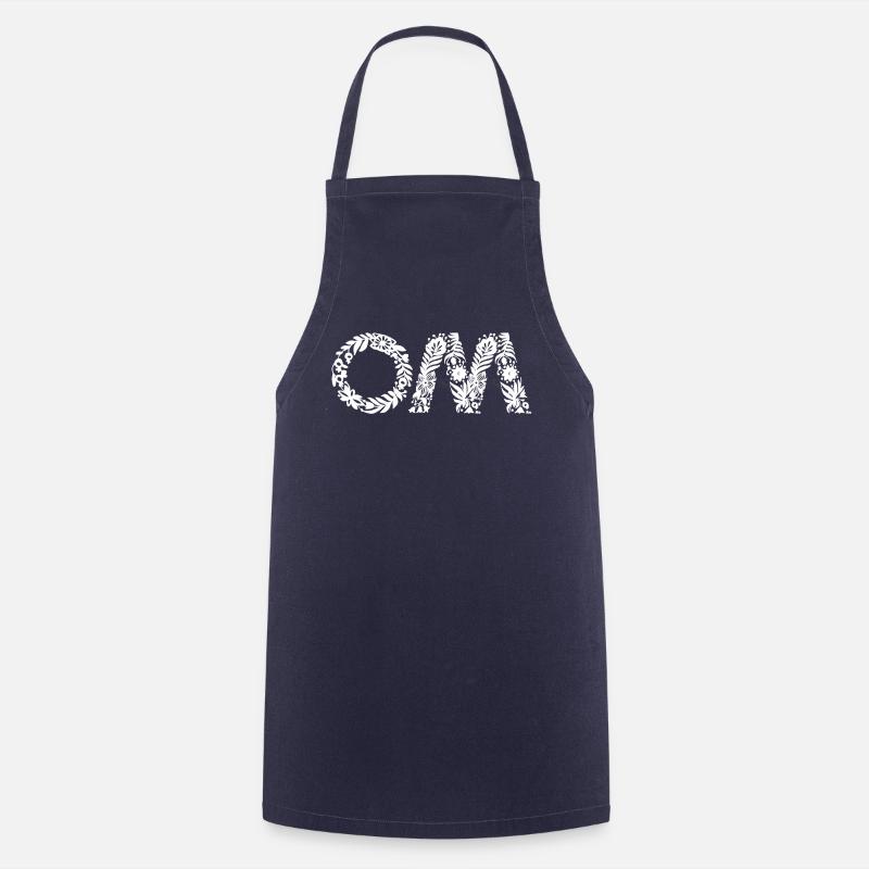 Om - Tablier de cuisine - marine