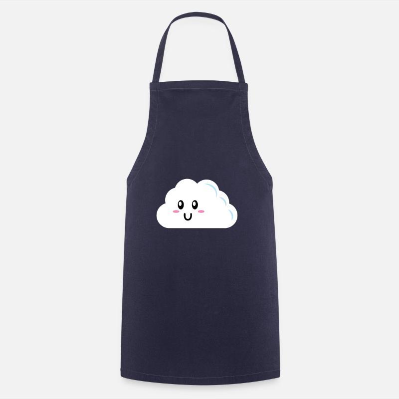 Cadeau de nuages - Tablier de cuisine - marine
