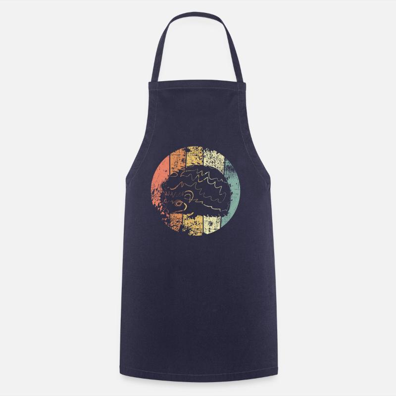 Hedgehog - Cooking Apron - navy