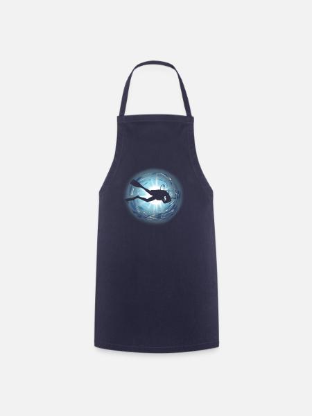 Taucher - Kochschürze - Navy