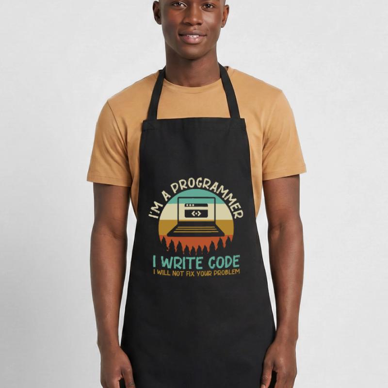 Programmer Code Coding Cooking Apron