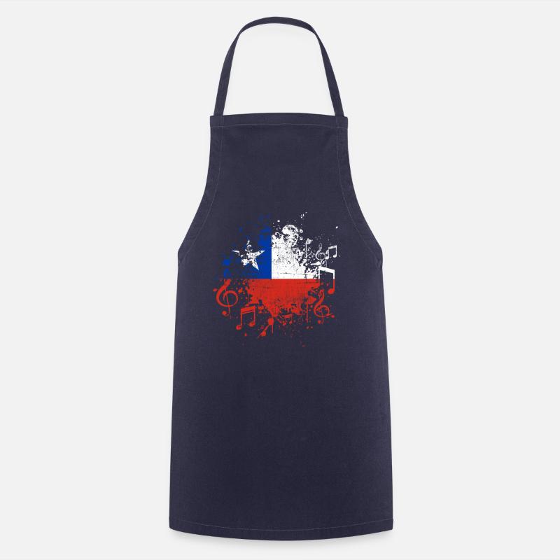 Chile Musik - Kochschürze - Navy