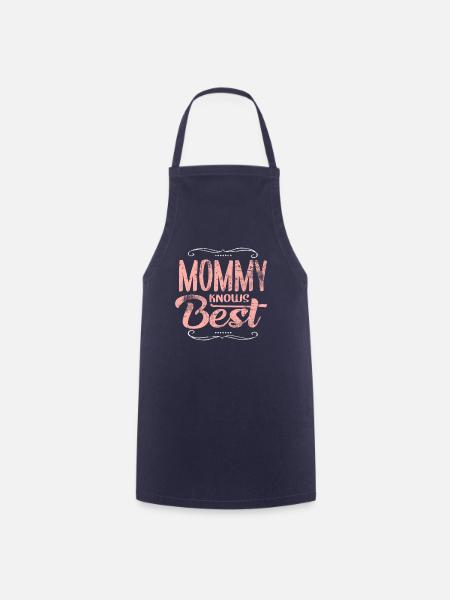 Mama - Forklæde - marineblå