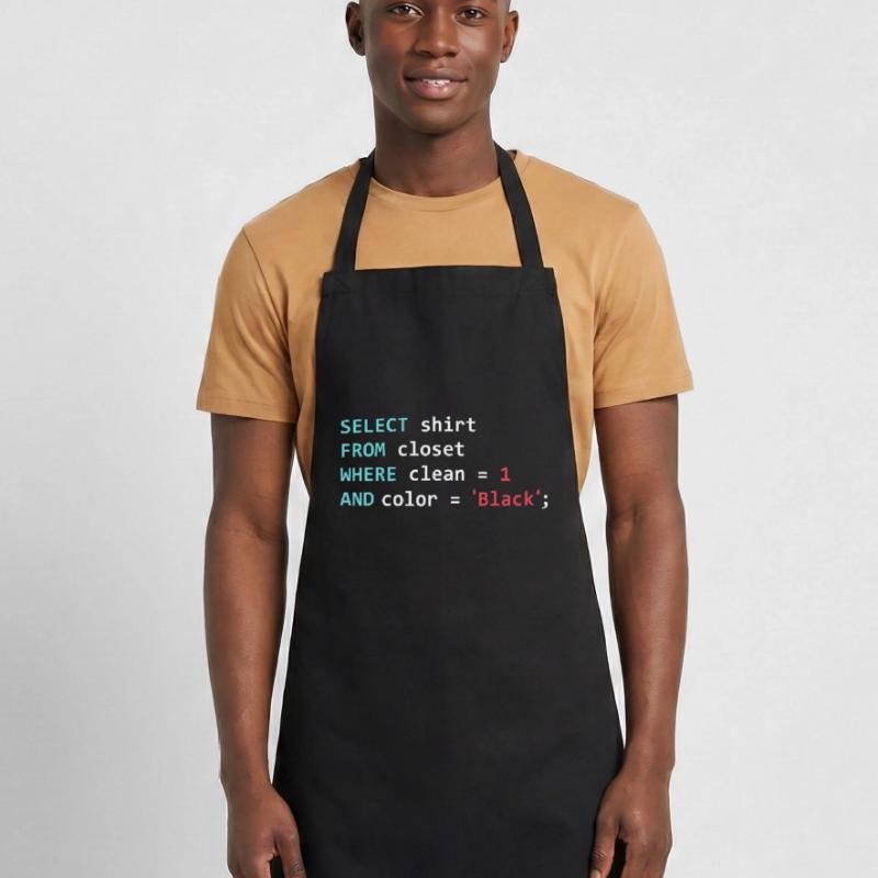 Programmeur Datanbank Funny SQL Query Tablier de cuisine