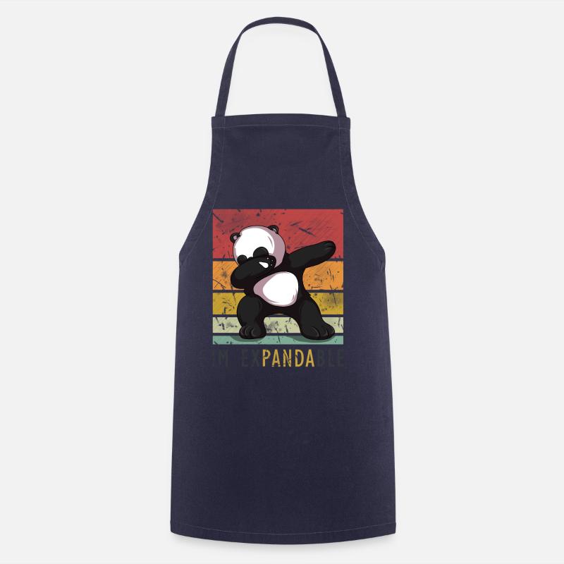 Danse En Panda Expandable Dabbing Dub - Tablier de cuisine - marine