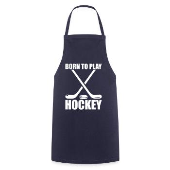 Born Play Hockey Ice Hockey Puck Hockey Sticks - Cooking Apron - navy - Front - AI Model Male 185 dark (185cm)