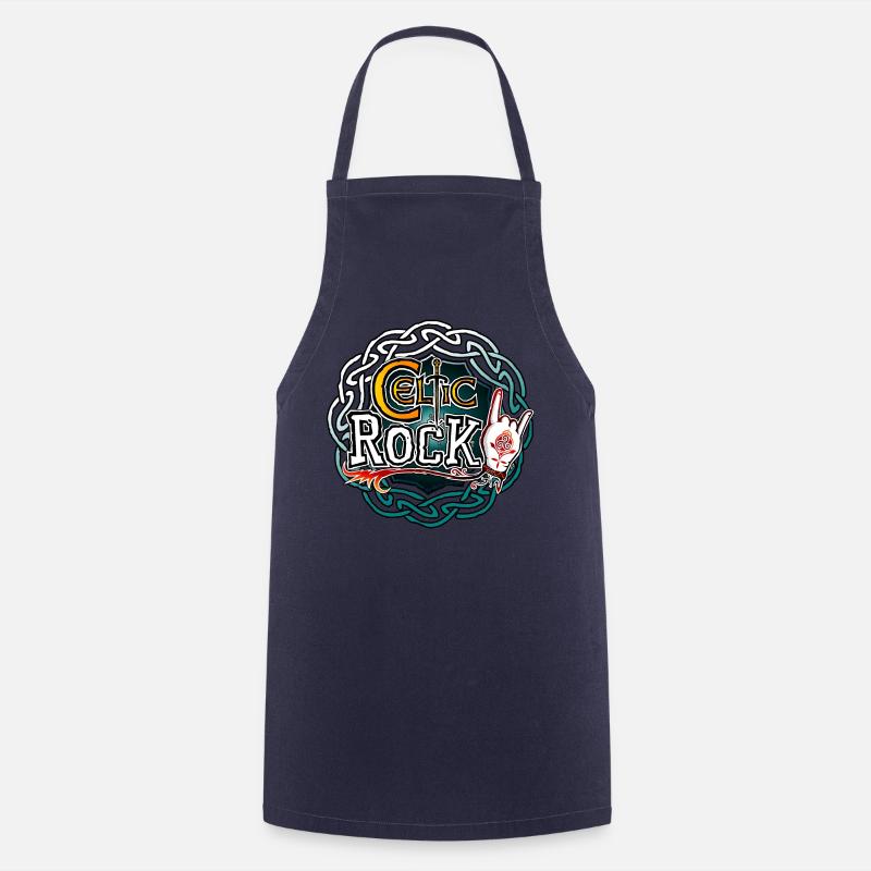Celtic rock - Cooking Apron - navy