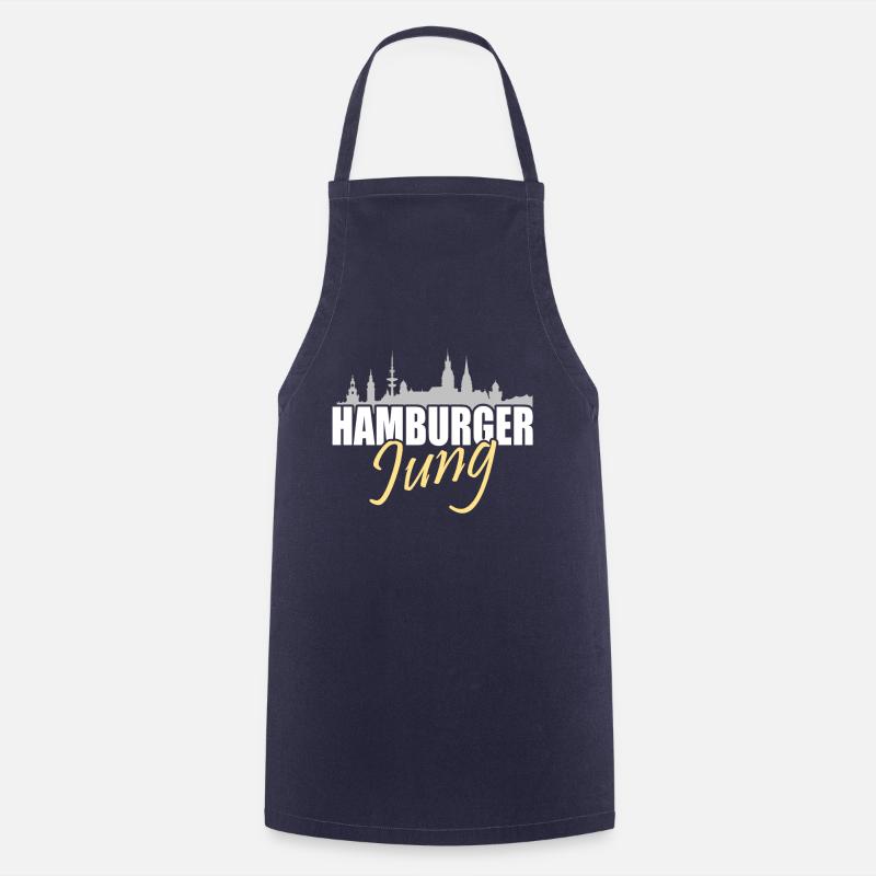 Hamburger Jung - Kochschürze - Navy