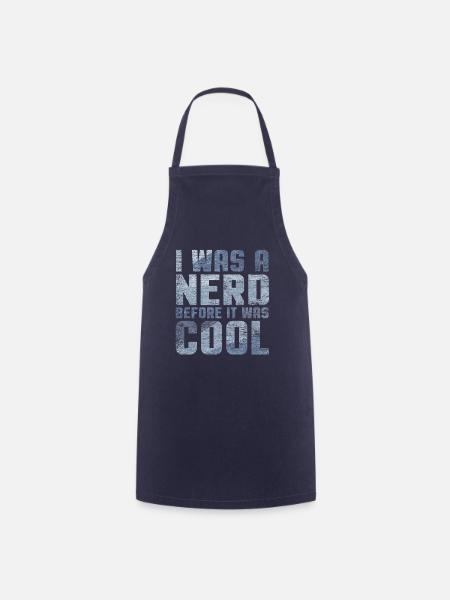 Cool Nerd - Kochschürze - Navy