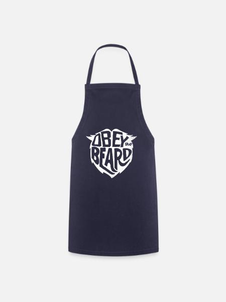 Beard full beard - Cooking Apron - navy