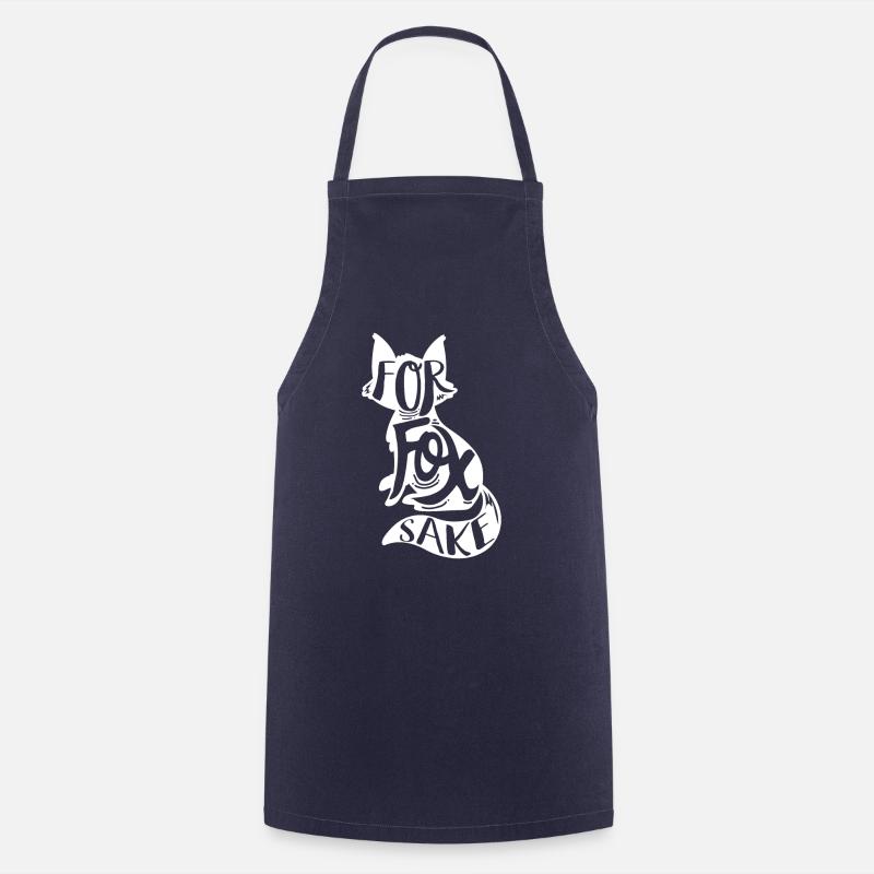 Renard - Tablier de cuisine - marine