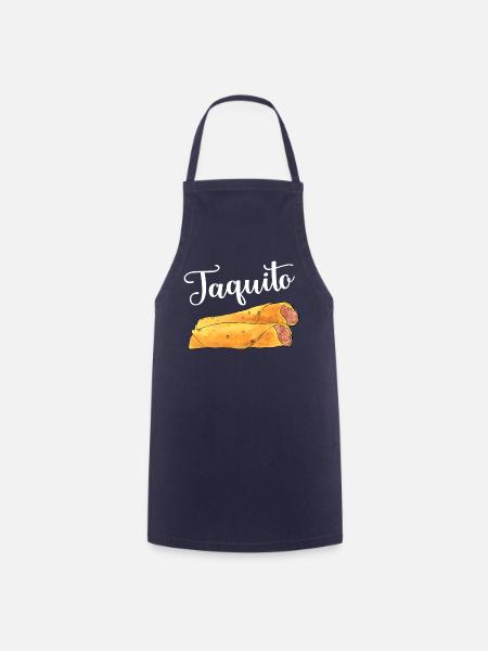 Taco-Taquito-Match - Kochschürze - Navy