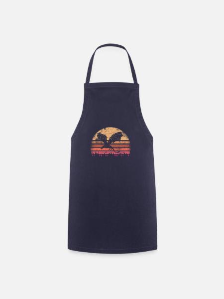 Drache vintage - Kochschürze - Navy