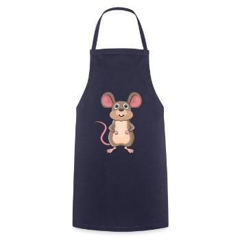 mouse - Cooking Apron - navy - Front - AI Model Male 185 dark (185cm)