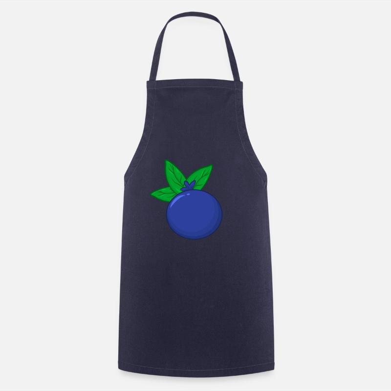 Heidelbeere - Kochschürze - Navy