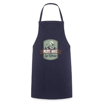 Randonnées montagnes Nature alpinisme Alpinisme forêt - Tablier de cuisine - marine - Devant - AI Model Male 185 dark (185cm)
