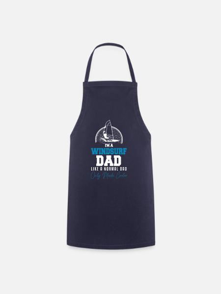 Windsurfen Windsurfer Windsurfing Surfen Surfer - Kochschürze - Navy