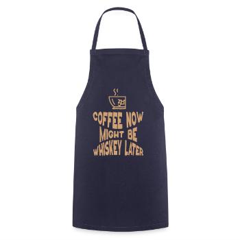 Whiskey Saying Whiskey Drinker Whiskey Lover - Cooking Apron - navy - Front - AI Model Male 185 dark (185cm)