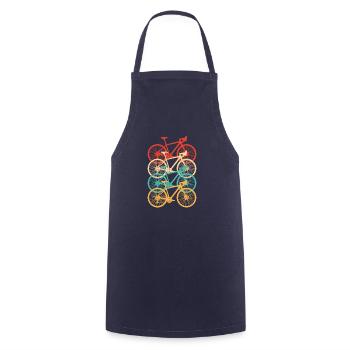 racer - Cooking Apron - navy - Front - AI Model Male 185 dark (185cm)
