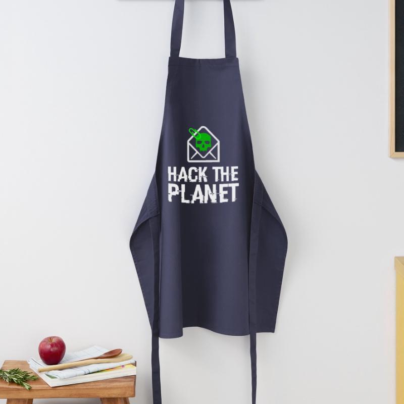 HACK DEN PLANET - Cybersecurity Hacking Hacker Tablier de cuisine